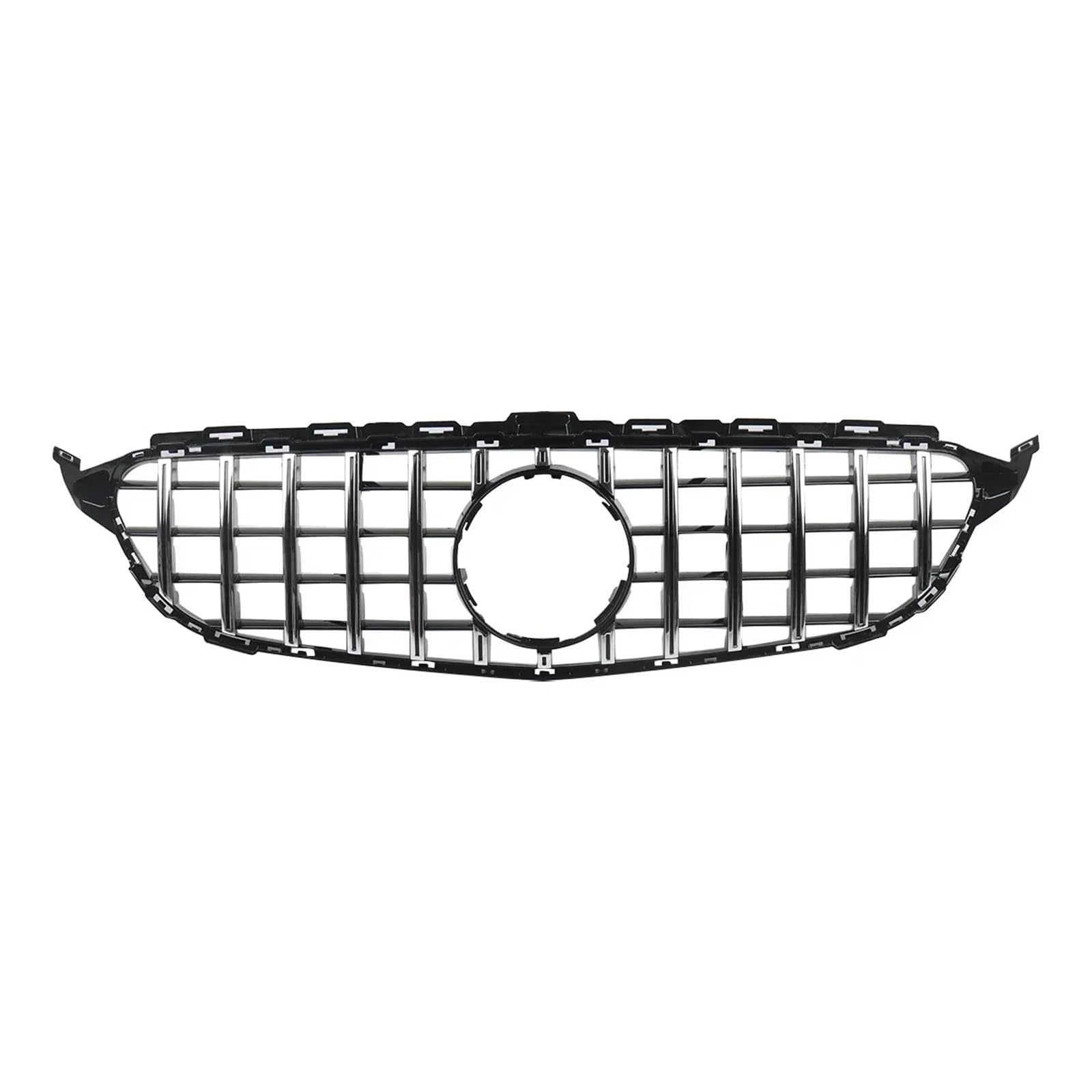 Front Kühlergrille Für Benz C Klasse W205 2014 2015 2016 2017 2018 Für GT Stil Grill Auto Zubehör Tuning Front Stoßstange Grille Grill Auto Kühlergrill von HONGYISM