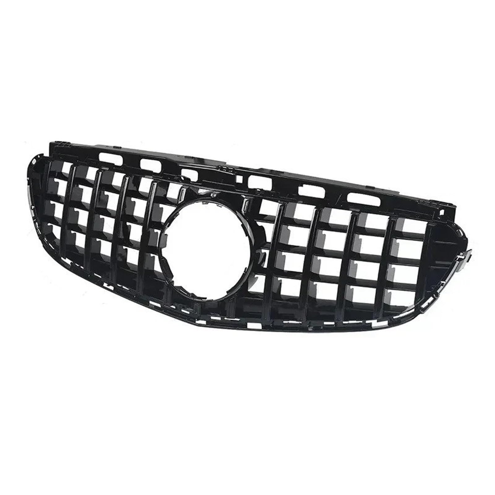 Front Kühlergrille Für Benz E-Klasse E200 W212 E300 E250 E350 E400 E550 2009 2010 2011 2012 2013 2014-2015 Für GT Kühlergrill Oberer Stoßfänger Haube Mesh Grill Auto Kühlergrill(14-15 Black) von HONGYISM