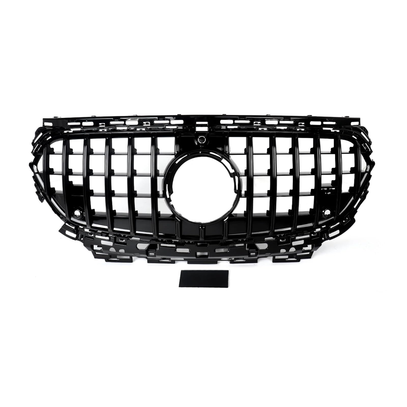 Front Kühlergrille Für Benz E-Klasse W214/V214 Für GT-Style-Kühlergrill Für E200 E350 E450 2024 2025 Frontstoßstangengrill-Grillabdeckungssatz Auto Kühlergrill(Schwarz) von HONGYISM