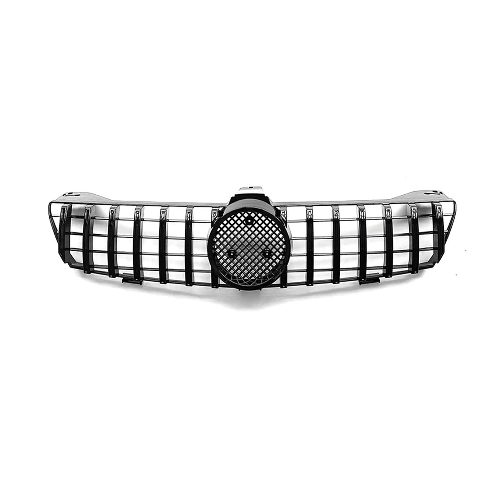 Front Kühlergrille Für Benz Für CLS-Klasse W219 2005-2008 CLS350 CLS550 CLS63 Für AMG Diamant Stil Stoßstange Grille Glänzend Schwarz Für GTR Stil Grille Auto Kühlergrill(G-Black) von HONGYISM