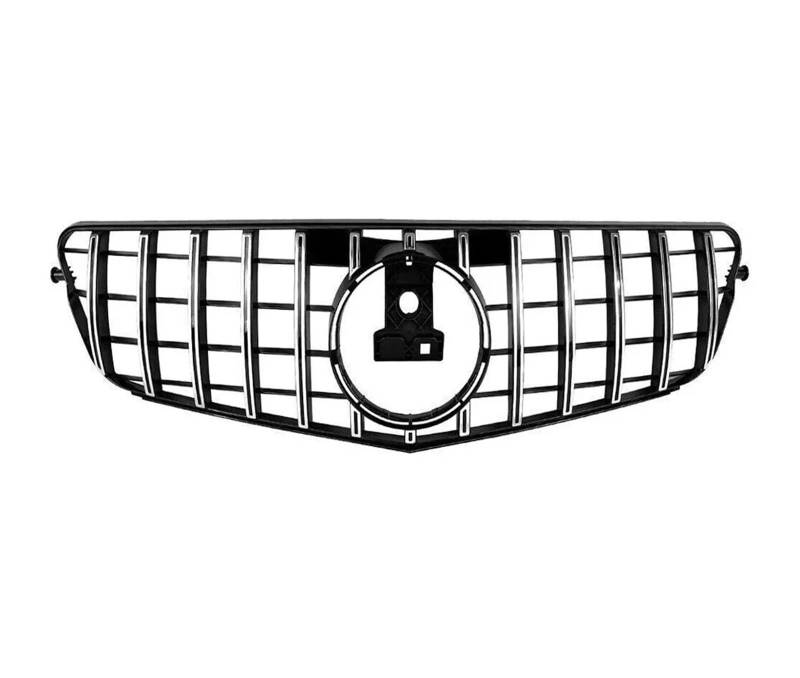 Front Kühlergrille Für Benz W204 Kühlergrill C-Klasse C204 S204 2007-2014 C180 C200 C250 C300 C350 Diamant Für AMG GT Stil Front Stoßstange Grille Auto Kühlergrill(GTRSilver) von HONGYISM