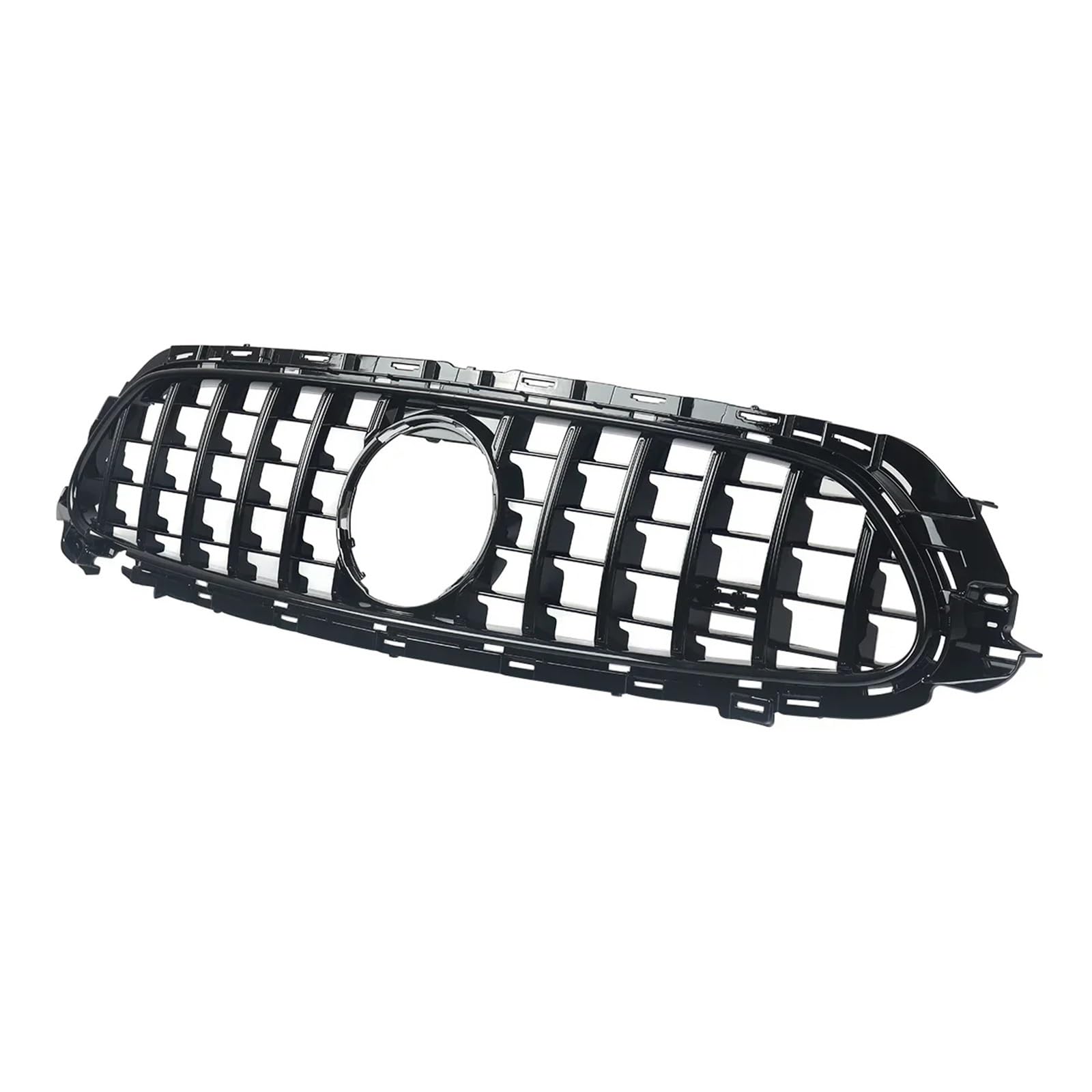 Front Kühlergrille Für Benz W213 E200 E300 E400 E53 Für AMG 2020 Für E-Klasse ABS Glanz Schwarz GT Für GTR Front Einlass Grille Stoßstange Grill Mesh Auto Kühlergrill von HONGYISM