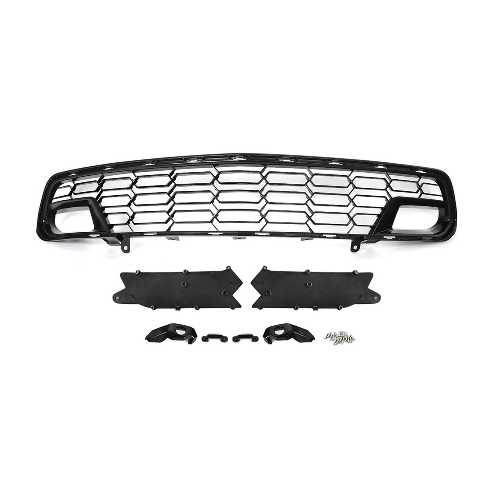 Front Kühlergrille Für Chevrolet Für Corvette C7 Für Grill Z06 Z51 14 15 16 17 18 19 Front Lower Grille Carbon Flash Front Lufteinlass Gitter Grill Kühler Mesh Grill Auto Kühlergrill(with Camera Hole von HONGYISM