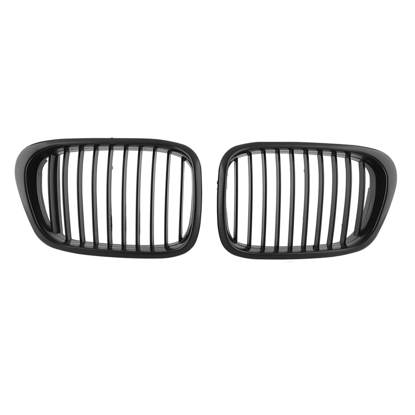 Front Kühlergrille Für E39 525 528 530 535 Für M5 1997 1998 1999 2000 2001 2002 2003 Vorne Mitte Matt Schwarz Breite Niere Haube Grille Grill Auto Kühlergrill(Matt-schwarz) von HONGYISM