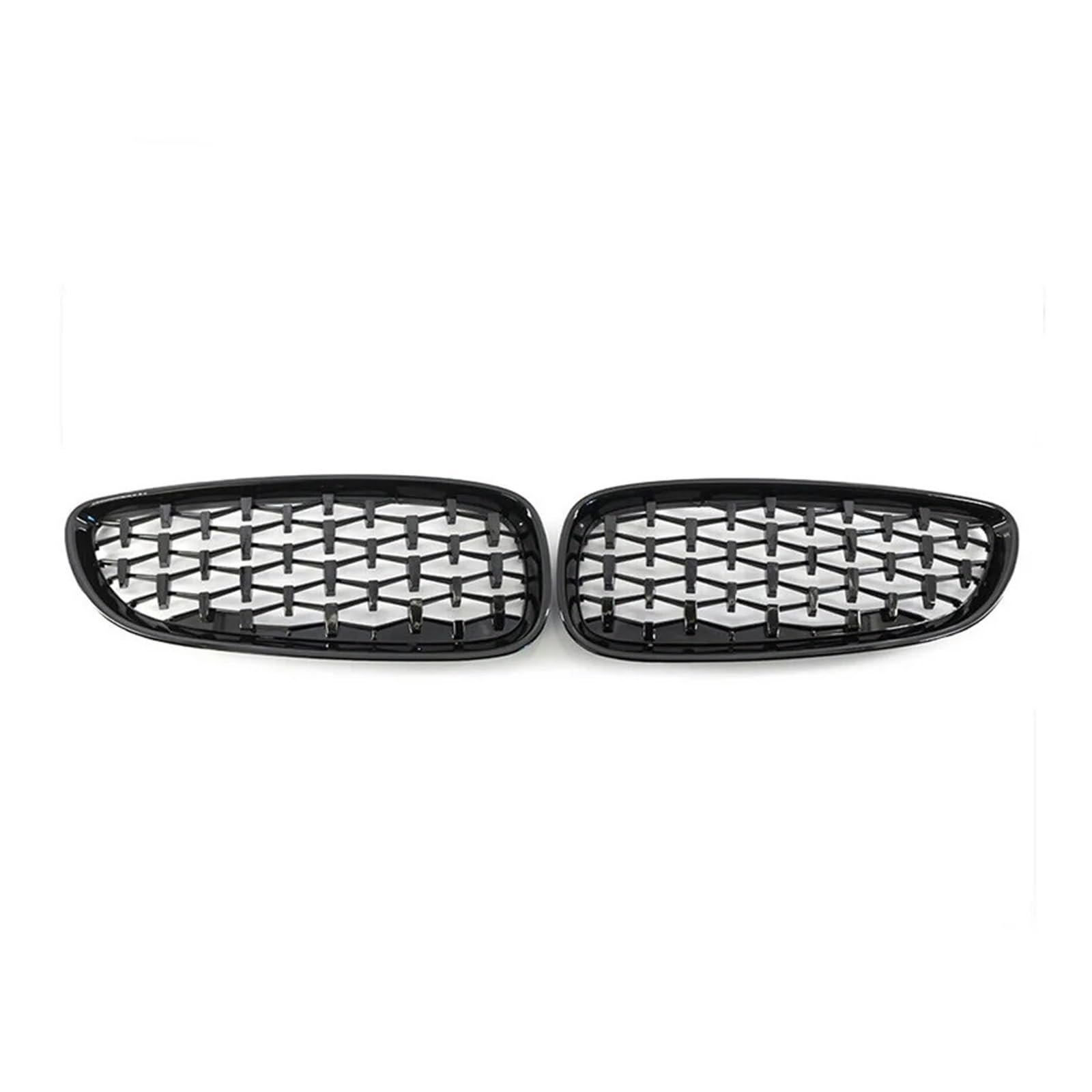 Front Kühlergrille Für E89 Z4 2009 2010 2011 2012 2013 2014 2015 2016 Diamant Meteor Stil Glanz Schwarz Grill Auto Vorne Niere Mesh Grille Auto Kühlergrill(Schwarz) von HONGYISM