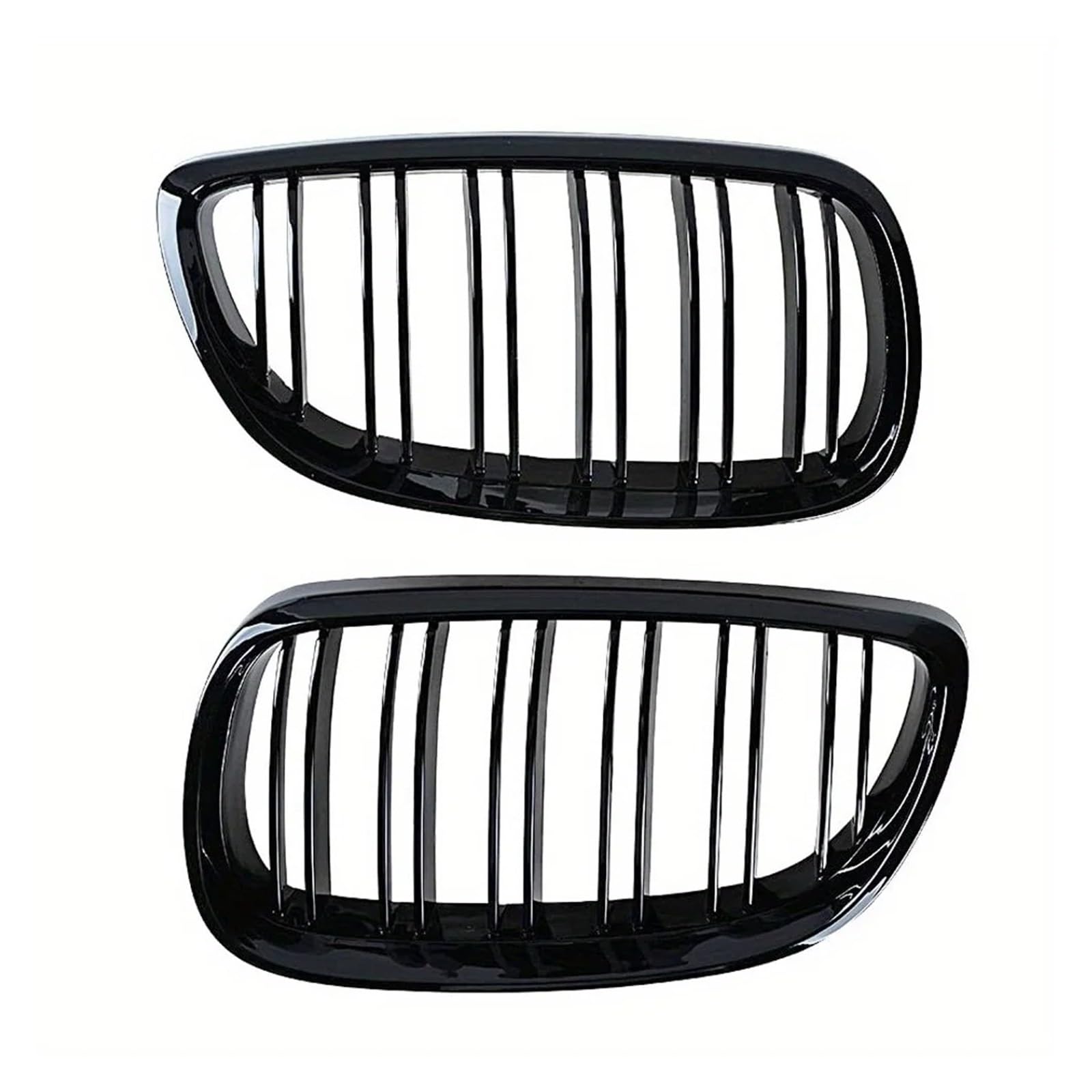 Front Kühlergrille Für E92 E93 Für M3 2006 2007 2008 2009 Frontstoßstange Nierengrill Glanz Schwarz Dual Line Grille Auto Styling Renngitter Ersatzteil Auto Kühlergrill von HONGYISM