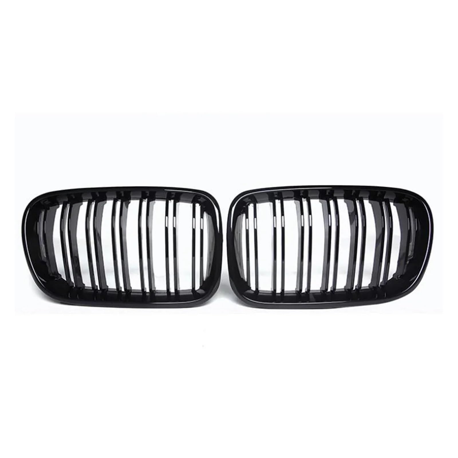 Front Kühlergrille Für F25 Für X3 2010 2011 2012 2013 Zubehör Styling Ersatz Racing Frontstoßstange ABS Glanz Schwarz Sport Nierengrill Grill Auto Kühlergrill(Gloss Black) von HONGYISM