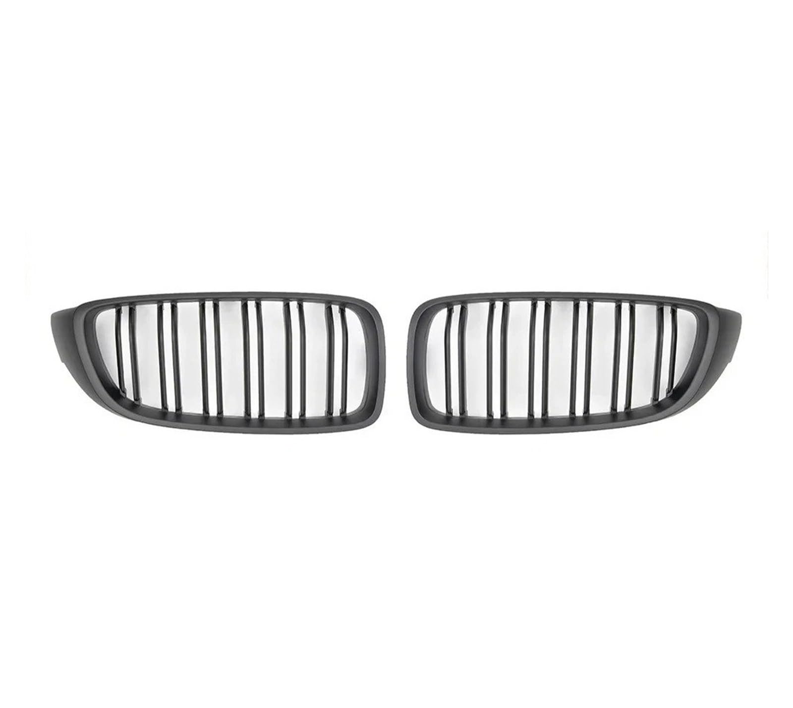 Front Kühlergrille Für F32 F33 F36 F80 F82 2013-18 19 2020 Cabriolet Coupe 425i 430i 440i 435i Glänzend Schwarz Front Niere Kühlergrill Lamellen Für M4 Stil Grill Auto Kühlergrill(Matt-schwarz) von HONGYISM