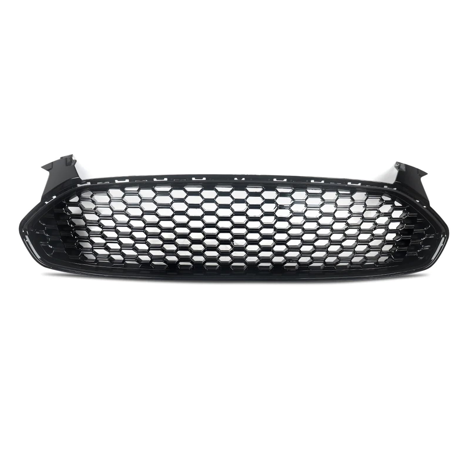 Front Kühlergrille Für Ford Für Fusion 2013 2014 2015 2016 2017 Glänzend Schwarz Honeycomb Frontschürze Grille Mesh Ersetzen Auto Zubehör Auto Kühlergrill von HONGYISM