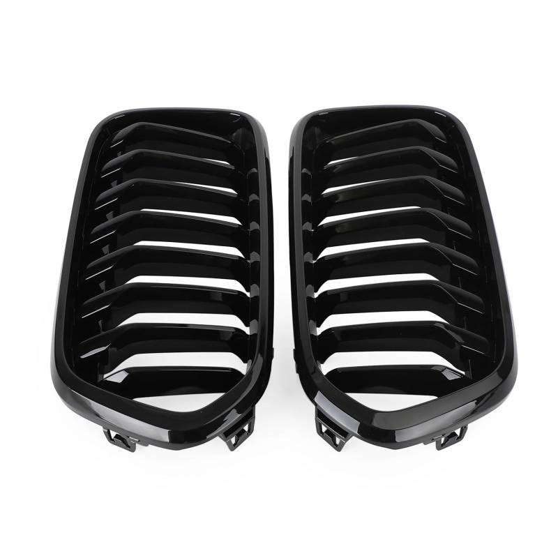 Front Kühlergrille Für Für X2 Serie F39 2018 2019 2020 2021 2022 2023 Auto Teil Glanz Schwarz Front Stoßstange Kühlergrill Auto Kühlergrill von HONGYISM