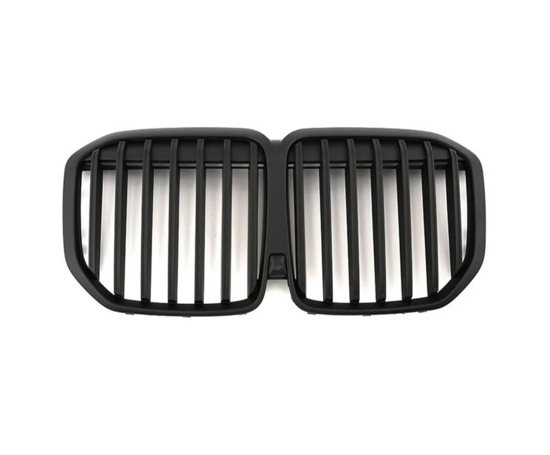 Front Kühlergrille Für Für X7 G07 Für LCI 2023 + ABS Niere Kühlergrill Vorne Grills Lip Auto Styling Auto Kühlergrill(Matte Black 1 Line) von HONGYISM