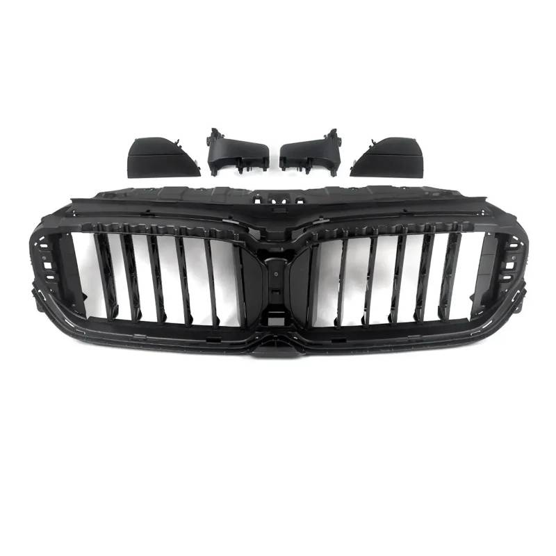 Front Kühlergrille Für G30 G31 2021 2022 2023 Für LCI Air Klappen Shutter 51137497281 Front Upper Kühlergrill Aktive Air Shutter Auto Kühlergrill von HONGYISM