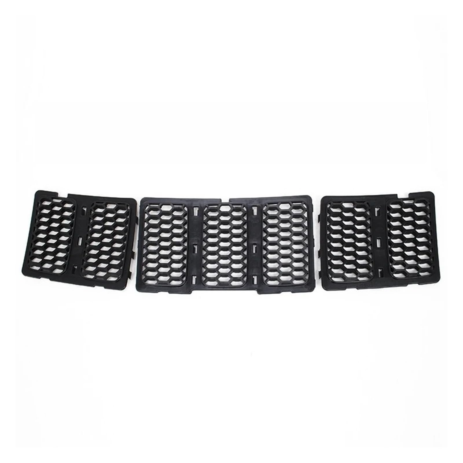 Front Kühlergrille Für Jeep Für Grand Für Cherokee 2014 2015 2016 2017-21 22 2023 Auto Kühlergrill Mesh Einsatz Dekoration Abdeckung Trim Auto Außen Zubehör Auto Kühlergrill(2014-2016 Black) von HONGYISM