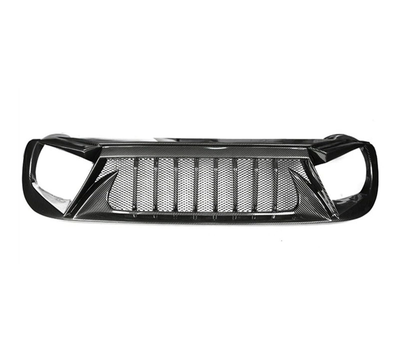 Front Kühlergrille Für Jeep Für Renegade 2016 2017 2018 Racing Grills Matt Schwarz Carbon Grille Lufteinlass Styling Außen Tuning Zubehör Teile Auto Kühlergrill(16 18 Carbon Printing) von HONGYISM