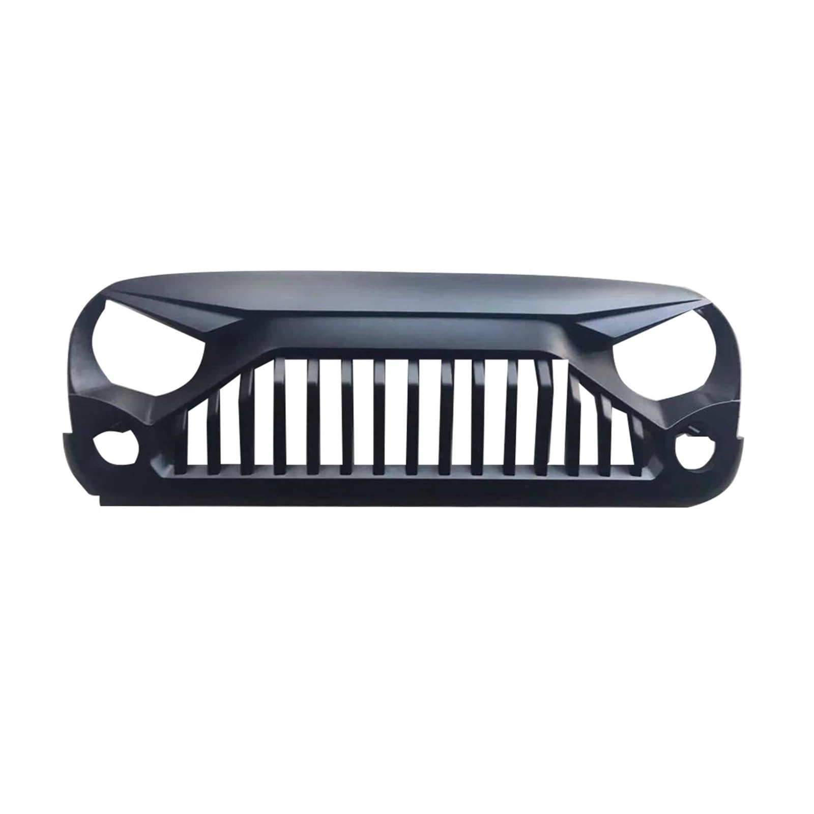 Front Kühlergrille Für Jeep Für Wrangler Für JK 2007 08 09 10 11 12 13 14 15 16 2017 J189 Kühlergrill Für Gladiator Frontgrill Schwarz Grill Frontgrill ABS Auto Kühlergrill von HONGYISM