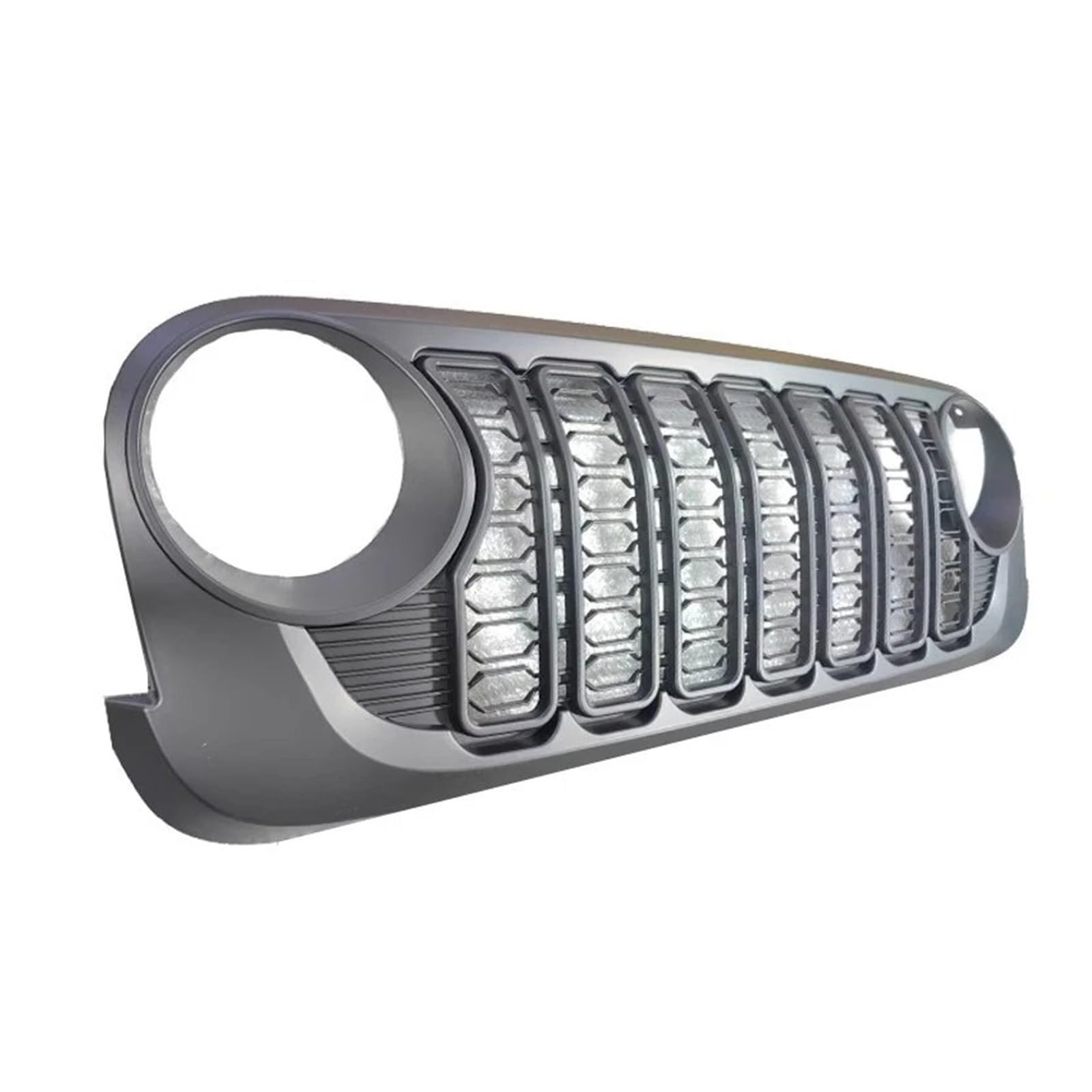 Front Kühlergrille Für Jeep Für Wrangler Für JK 2007 2008 2009 2010 2011-2017 Kühlergrill-Upgrade Auf 2004 Aussehen Wie Gesicht Mittelnetz Midify Auto Autoteil Auto Kühlergrill von HONGYISM