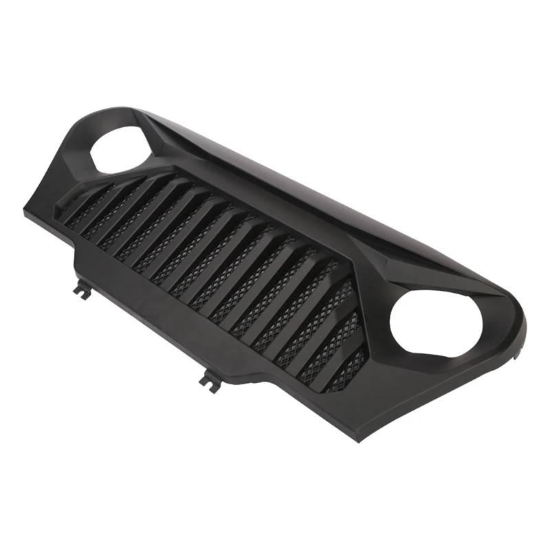 Front Kühlergrille Für Jeep Für Wrangler Für TJ 1997 1998 1999 2000 2001 2002 2003 2004 2005 2006 Kühlergrill Matt Schwarz Für Gladiator Grille Mesh Einsatz J282 Auto Kühlergrill von HONGYISM