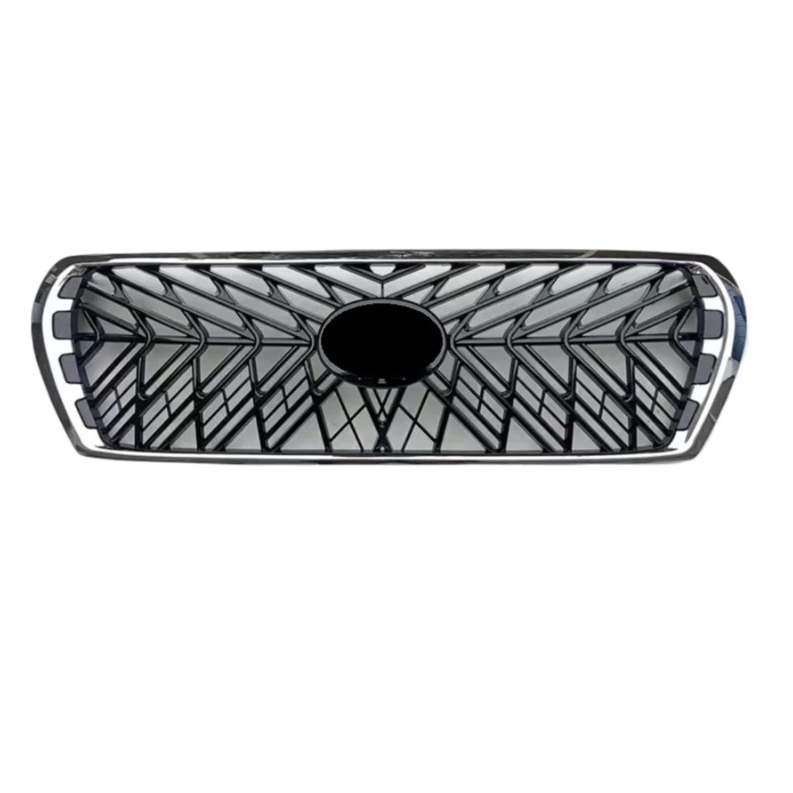 Front Kühlergrille Für Land Für Cruiser 2008 2009 2010 2011 2012 2013 2014 2015 Außen Auto Front Abs Kühlergrill Grill Racing Grills Stoßfänger Mesh Maske Abdeckung Auto Kühlergrill(Black Chormed) von HONGYISM