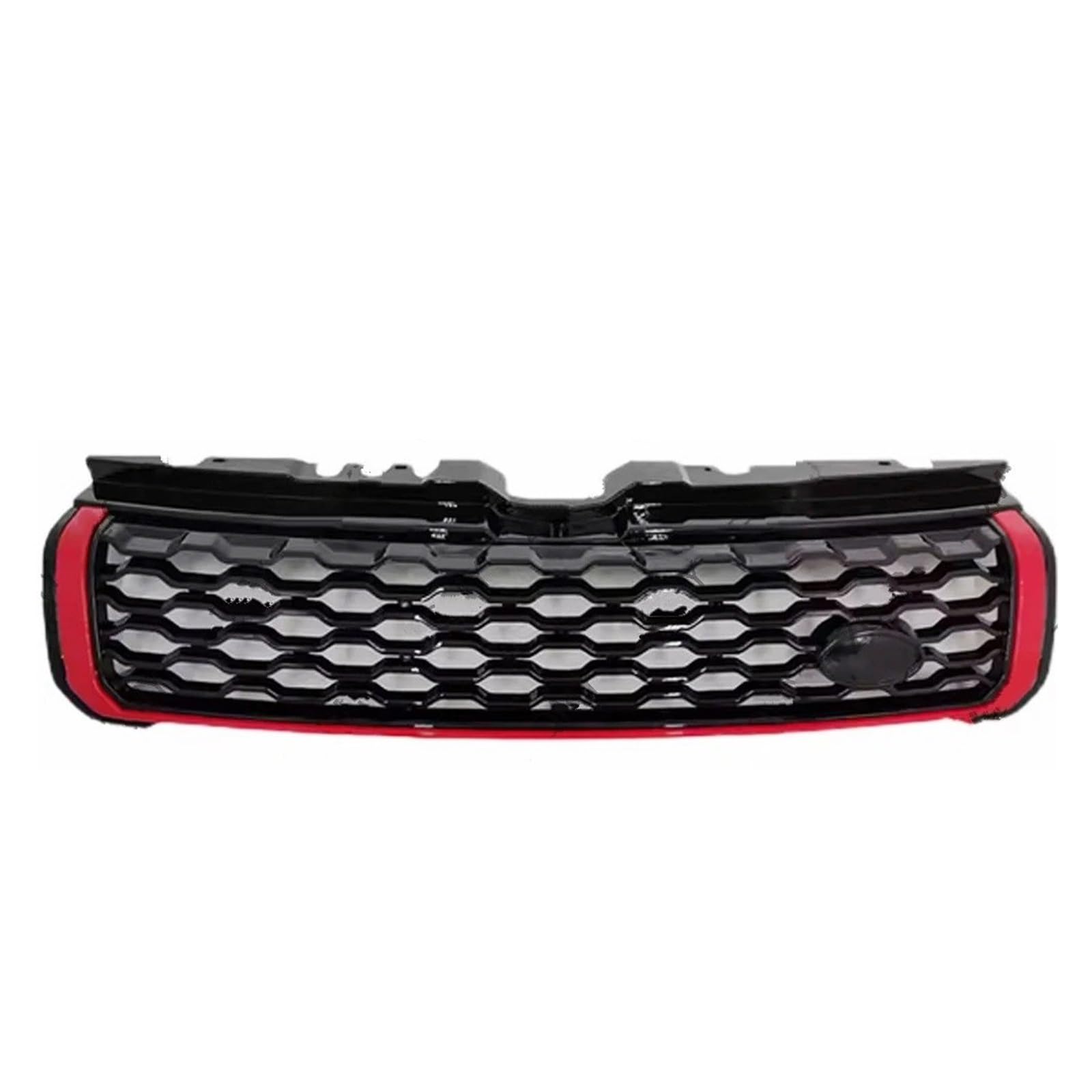 Front Kühlergrille Für Land Für Rover Für Range Für Rover Für Evoque 2010 2011 2012 2013 2014 2015 2016 2017 2018 Auto Oberer Frontstoßstangengrill Grill Auto Kühlergrill(Black Gray) von HONGYISM