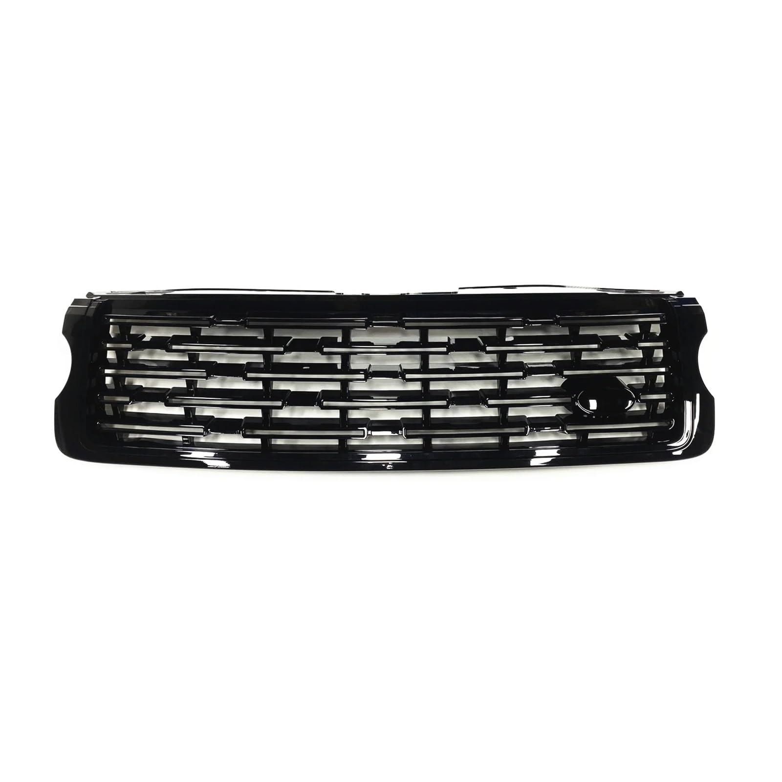 Front Kühlergrille Für Land Für Rover Für Range Für Rover Für Vogue L405 2013-2017 Frontgrill Racing Grills Schwarz/Schwarz-Chrom Obere Stoßstange Ansaughaube Mesh Auto Kühlergrill(All Black) von HONGYISM