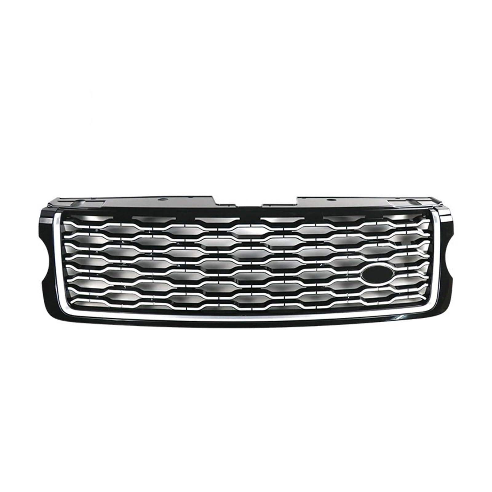 Front Kühlergrille Für Land Für Rover Für Range Für Rover Für Vogue L405 Upgrade 2013-17 18 19 20 21 2022 ABS Auto Front Stoßstange Kühlergrill Mesh Grills Zubehör Auto Kühlergrill(13-17 silver black) von HONGYISM