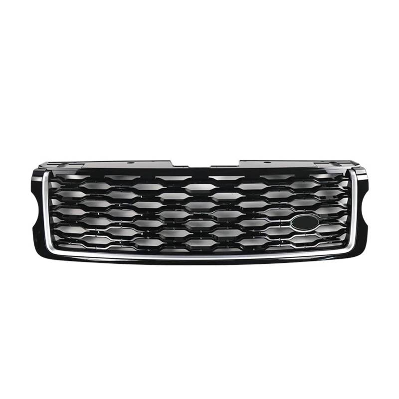 Front Kühlergrille Für Land Für Rover Für Range Für Rover Für Vogue L405 Upgrade 2013-17 18 19 20 21 2022 ABS Auto Front Stoßstange Kühlergrill Mesh Grills Zubehör Auto Kühlergrill(13-17 black silver) von HONGYISM