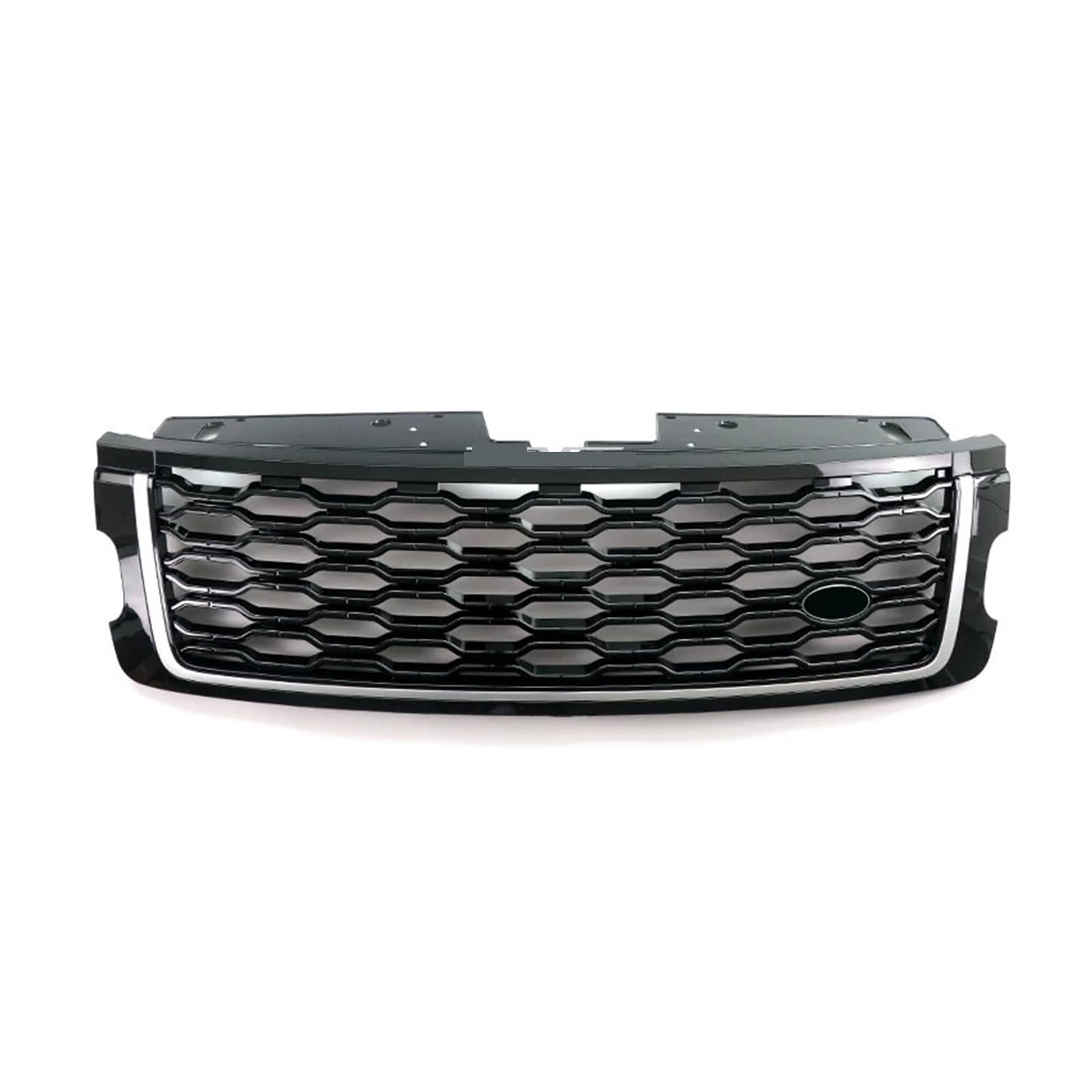 Front Kühlergrille Für Land Für Rover Für Range Für Rover Für Vogue L405 Upgrade 2013-17 18 19 20 21 2022 ABS Auto Front Stoßstange Kühlergrill Mesh Grills Zubehör Auto Kühlergrill(18-22 black silver) von HONGYISM