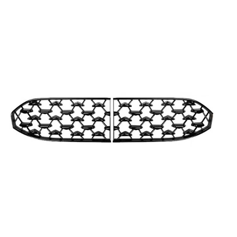 Front Kühlergrille Für Mazda Für CX30 Für CX-30 2020-2021 Front Lower Bumper Grill Grille Molding Abdeckung Auto Vorne Unten Mitte Net Dekoration Schwarz Auto Kühlergrill von HONGYISM