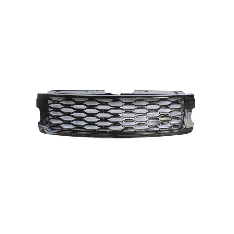 Front Kühlergrille Für Range Für Rover Für Racing Für Vogue L405 2018 2019 2020 Grill Frontstoßstange Mesh Cover Grills Kühlergrill Auto Kühlergrill(All Black) von HONGYISM