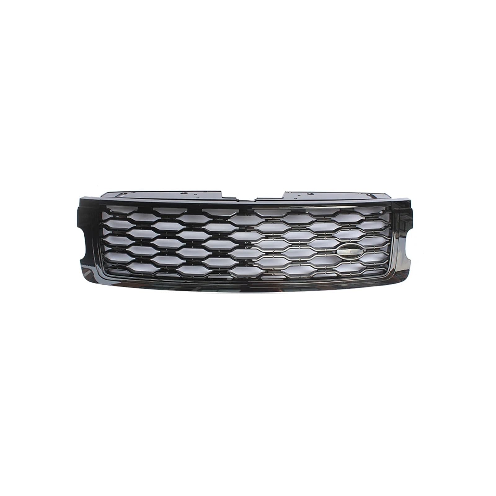 Front Kühlergrille Für Range Für Rover Für Racing Für Vogue L405 2018 2019 2020 Grill Frontstoßstange Mesh Cover Grills Kühlergrill Auto Kühlergrill(Black and Sliver) von HONGYISM