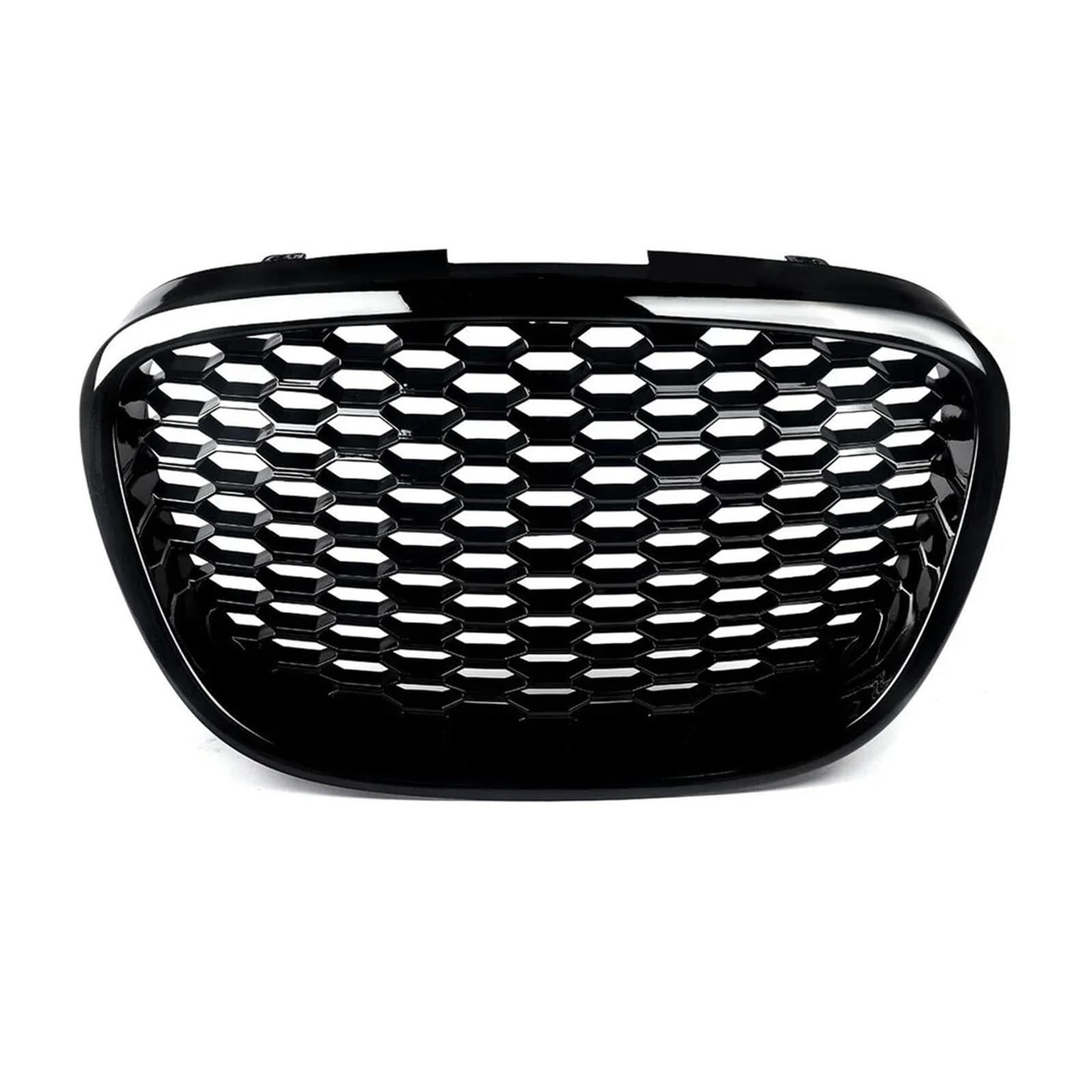 Front Kühlergrille Für Seat Für Leon MK2 1P Für Altea Für Toledo Mk3 2004-2009 Frontstoßstangengrill Haubengitter Frontwabengrill Gitter Emblemloses Gitter Auto Kühlergrill(Glossy Black) von HONGYISM