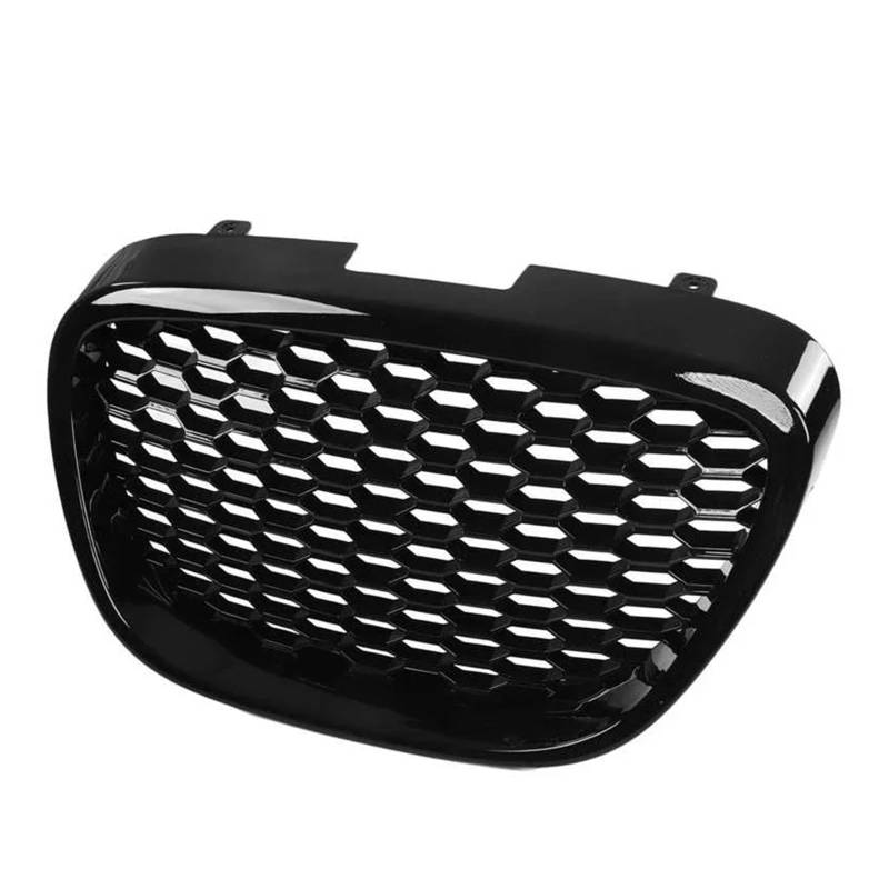 Front Kühlergrille Für Sitz Für Leon MK2 1P 2006-2009 Glanz Schwarz Front Niere Waben Grille Haube Grill Ersatz Grill Außen Auto Zubehör Auto Kühlergrill(Matt-schwarz) von HONGYISM