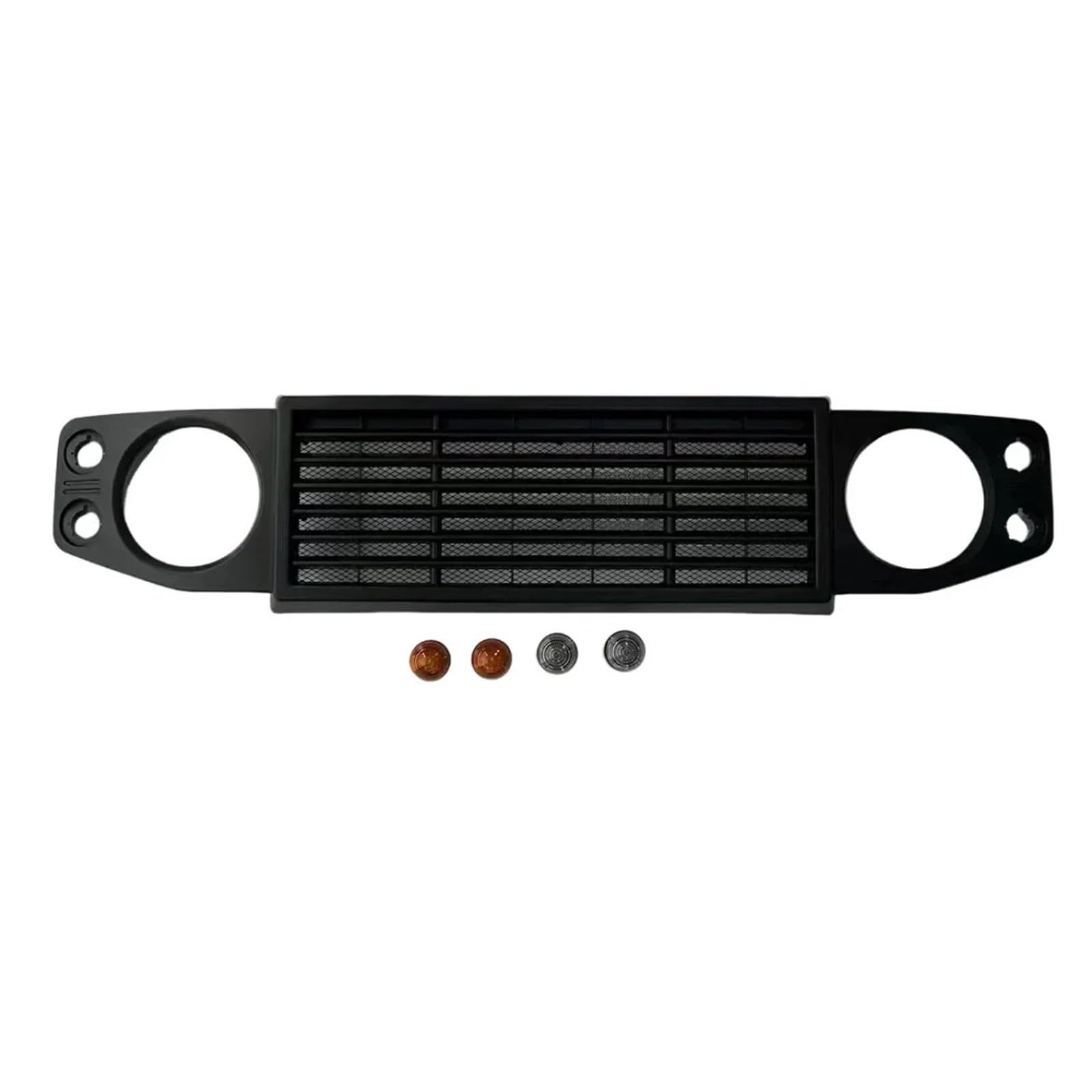 Front Kühlergrille Für Suzuki Für Jimny 2019 2020 2021 2022 2023 2024 Racing Grill Grille Abs Grill Schutz Schutz Abdeckung Körper Kits Tuning Zubehör Auto Kühlergrill von HONGYISM