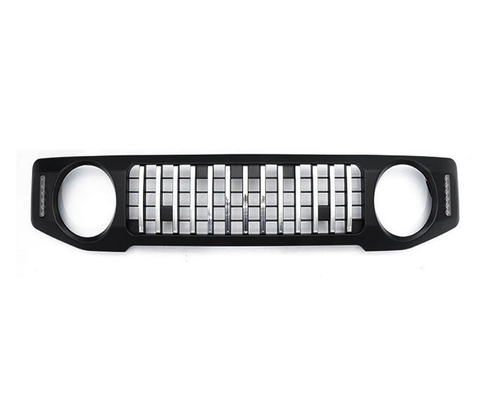 Front Kühlergrille Für Suzuki Für Jimny JB64 JB74 2019 2020 2021 2022 2023 2024 Auto Vorderen Stoßfänger Grills Honeycomb Mesh Kühlergrill Abdeckung Auto Kühlergrill(E-Style) von HONGYISM