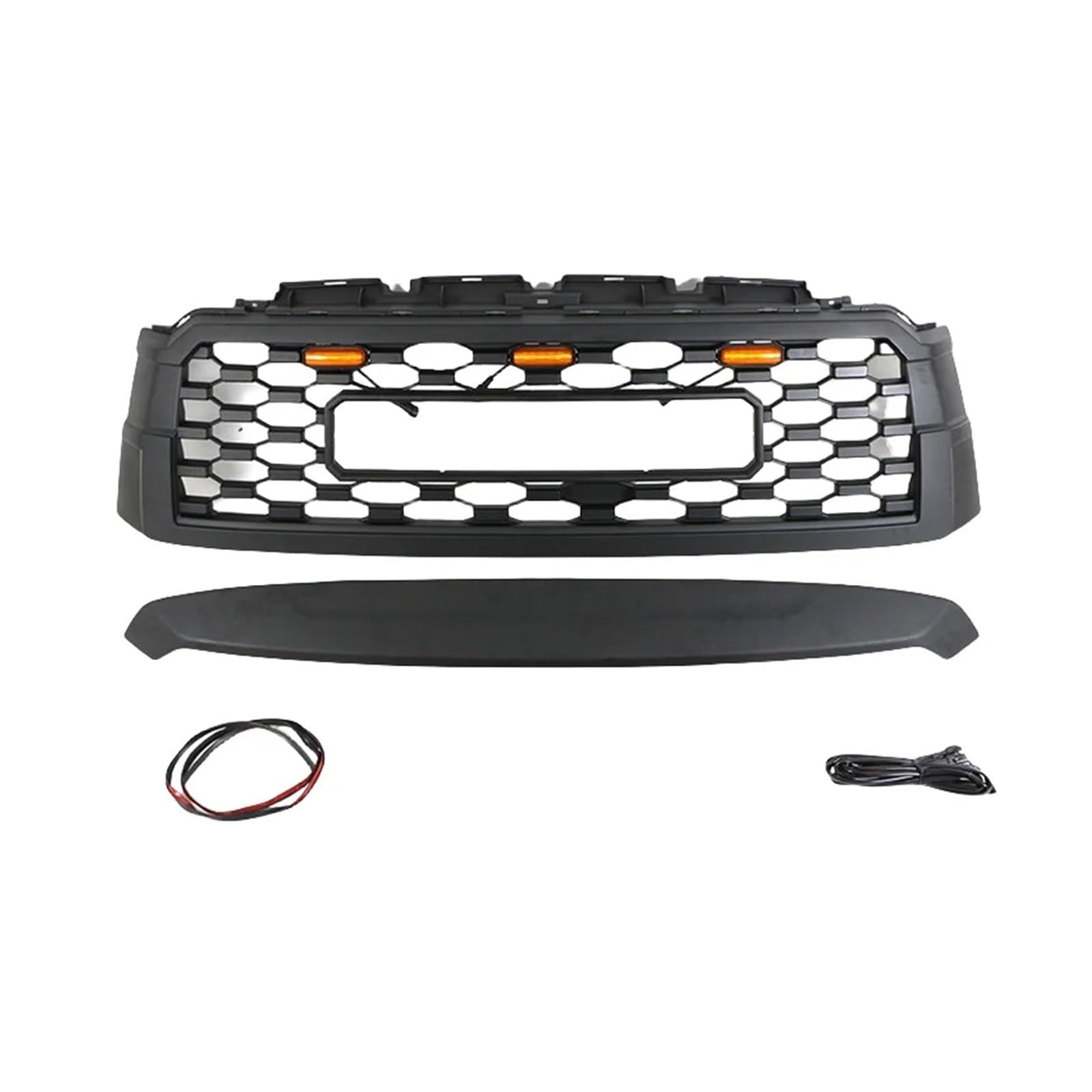 Front Kühlergrille Für Toyota Für Sequoia 2010-2013 2014 2015 2016 2017 2018 Und Für Sequoia 2019 2020 2021 Für TRD Stil ABS Stoßfänger Kühlergrill Frontgrill Auto Kühlergrill von HONGYISM