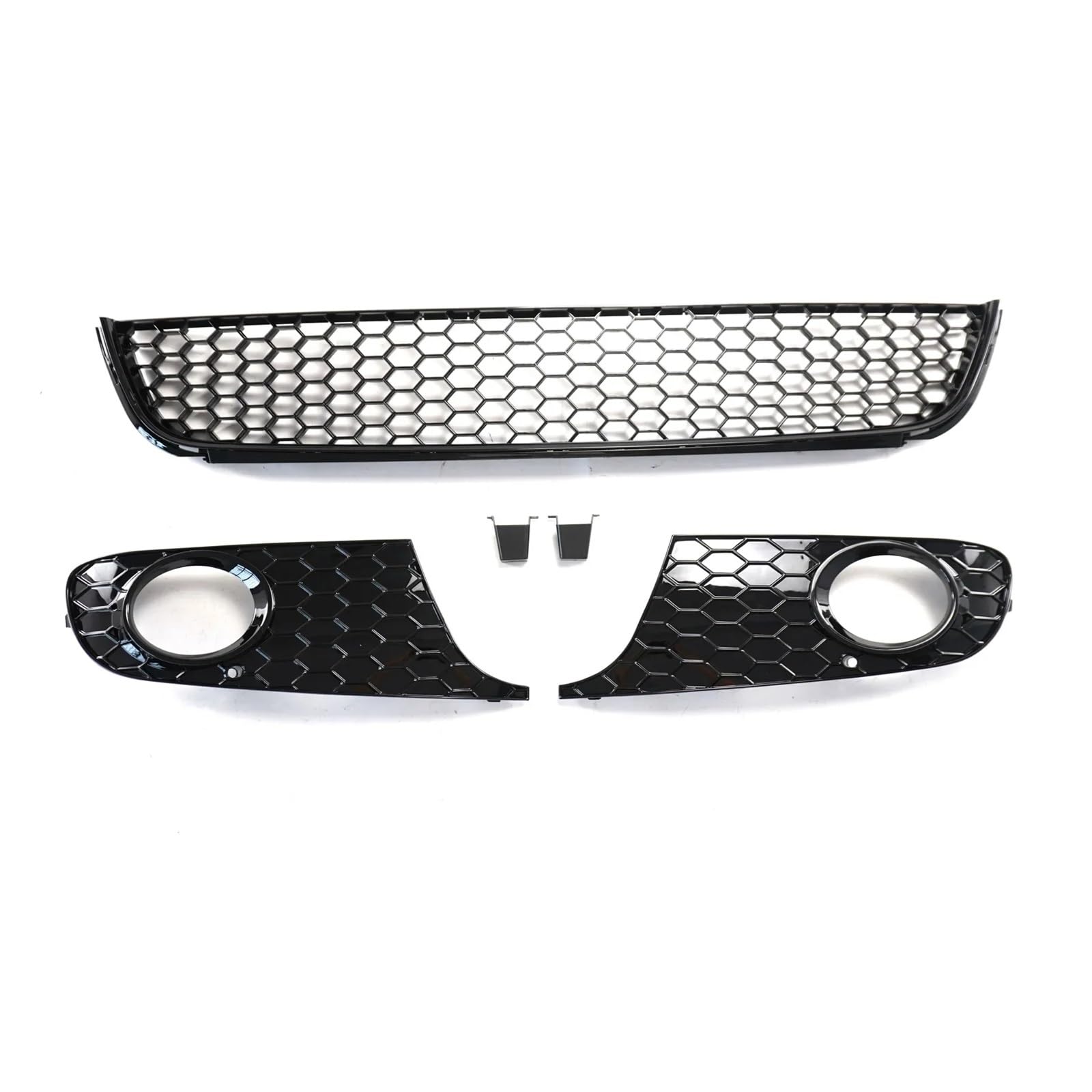 Front Kühlergrille Für VW Für Golf 6 MK6 2009 2010-2013 Auto Front Lower Bumper Mesh Grille Nebelscheinwerfer Grill Body Kit Splitter Air Vent Abdeckung Zubehör Auto Kühlergrill von HONGYISM