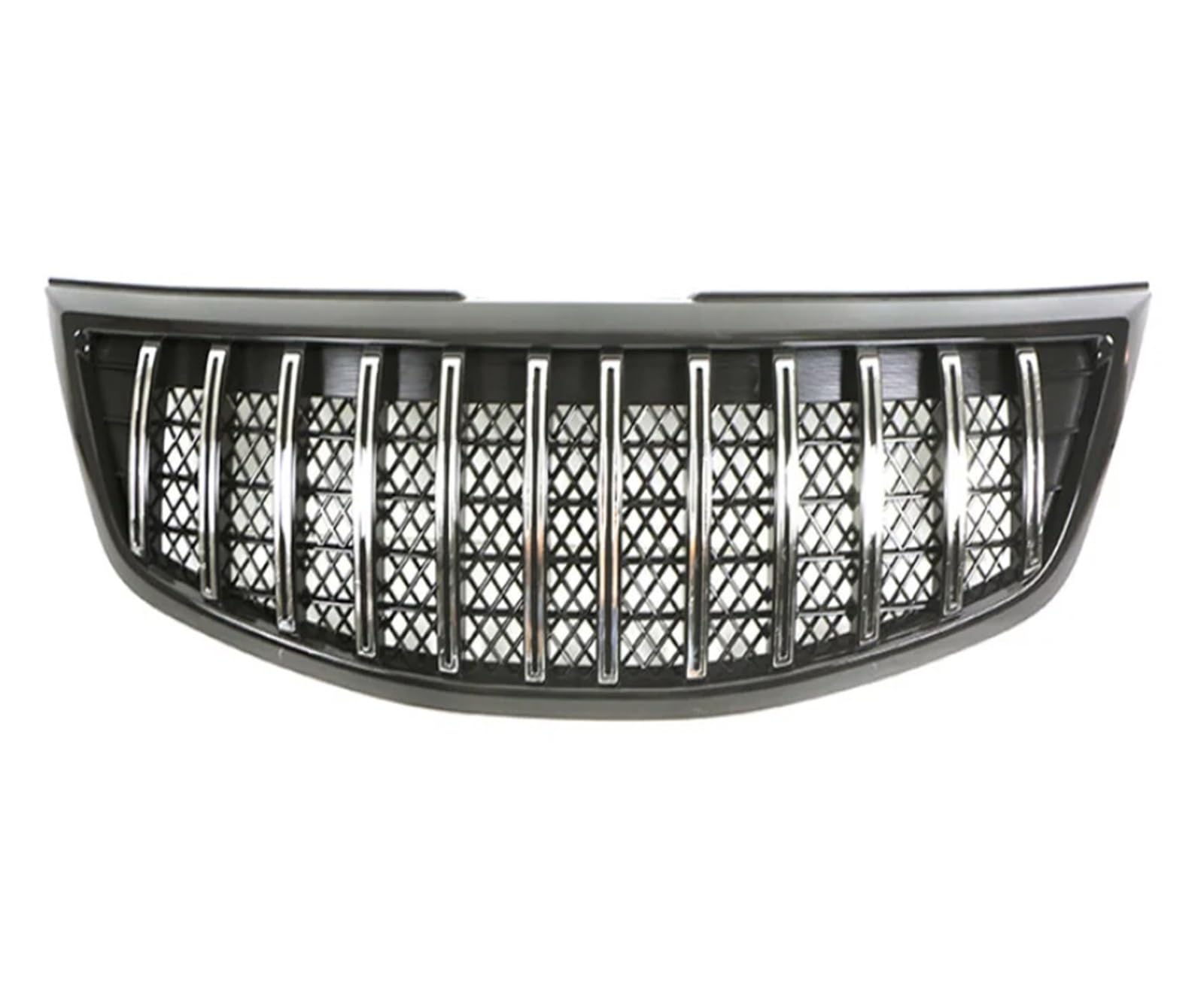 Front Kühlergrille Kühlergrill Für Hyundai Für Santa Für Fe 2013 2014 2015 Schwarz Silber Kühlergrill Montage Ersetzen Auto Kühlergrill(Silber) von HONGYISM