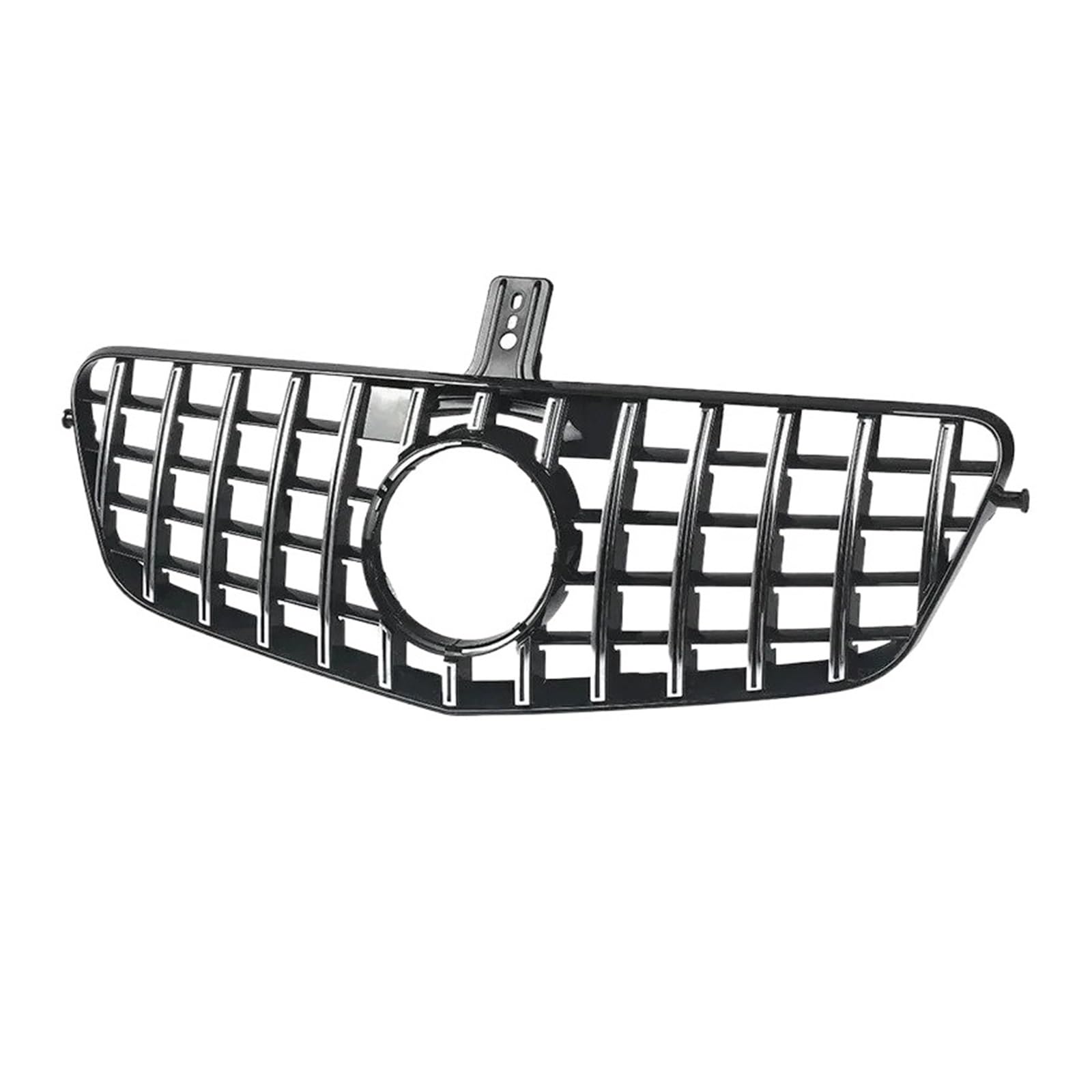 Front Kühlergrille Kühlergrill Oberen Stoßfänger Haube Mesh Grill Für Benz E-Klasse E200 W212 E300 E250 E350 E400 E550 2009 2010 2011 2012 2013 2014-2015 Für GT Auto Kühlergrill(09-13 Silver) von HONGYISM