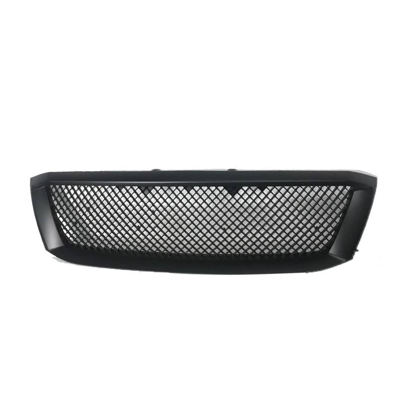 Front Kühlergrille Modifiziertes Grillzubehör Für Hilux Für Vigo 2006 2008 2009 2010 2011 Renngrillgitter Mesh-Stoßfänger-Kühlergitter Auto Kühlergrill(Schwarz) von HONGYISM