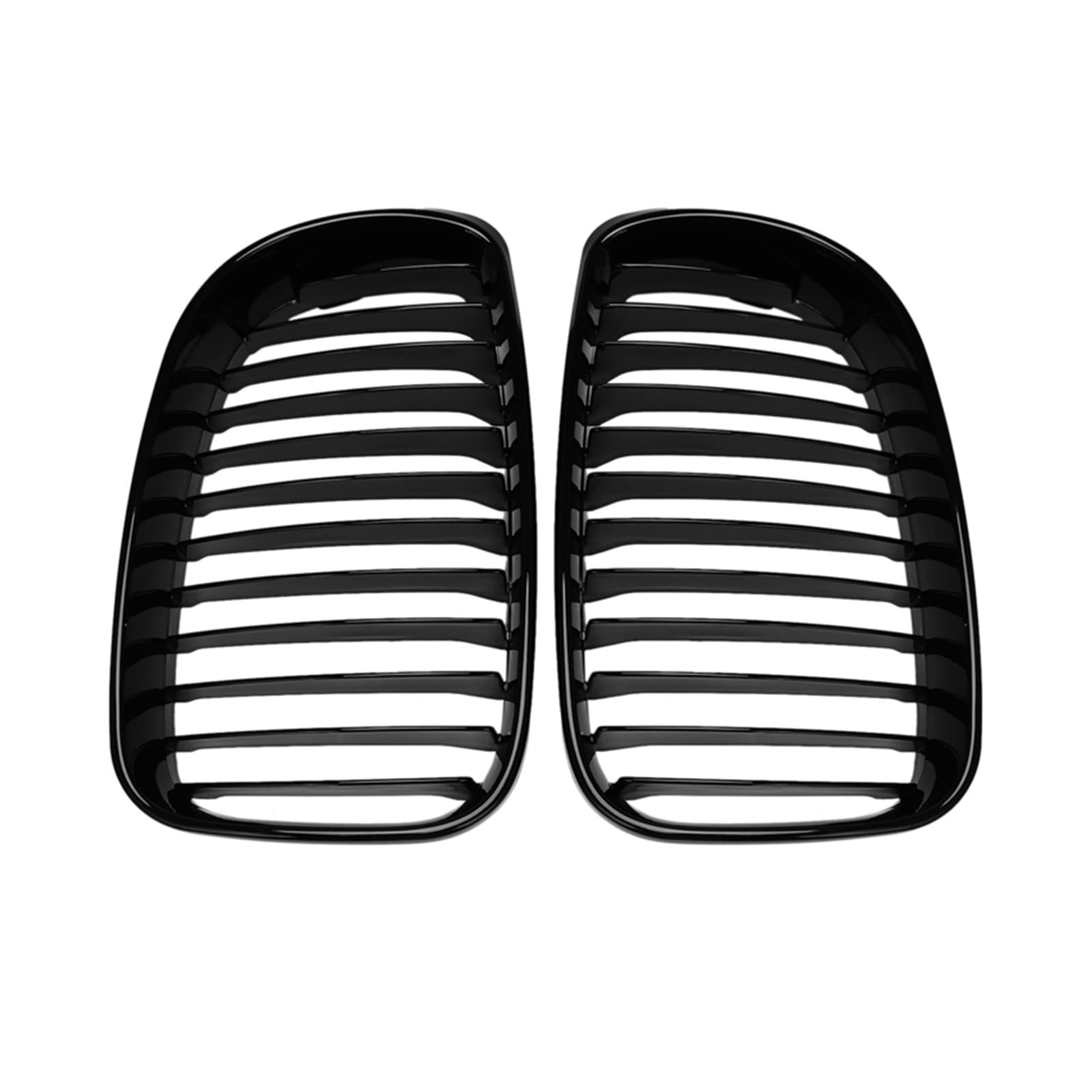 Front Kühlergrille Paar ABS-Seitengitter In Schwarz Glänzend Für 1er E81 E82 E87 E88 2D 4D 2007 2008 2009 2010 2011 Auto Kühlergrill von HONGYISM