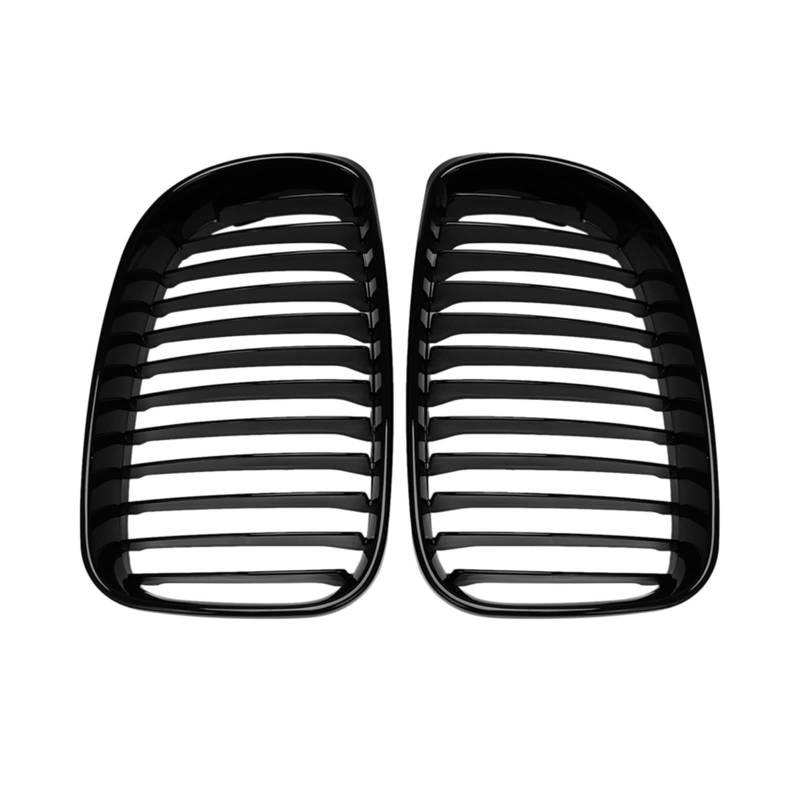 Front Kühlergrille Paar ABS-Seitengitter In Schwarz Glänzend Für 1er E81 E82 E87 E88 2D 4D 2007 2008 2009 2010 2011 Auto Kühlergrill von HONGYISM