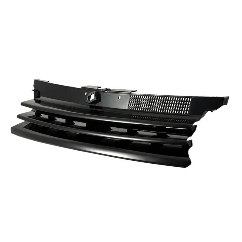 Front Kühlergrille Schwarzer Autogrill Fronthaubengrill Für VW Für Golf 4 MK4 Für GTI R32 1997 1998 1999 2000 2001 2002 2003 2004 1J0853655G Auto Kühlergrill von HONGYISM