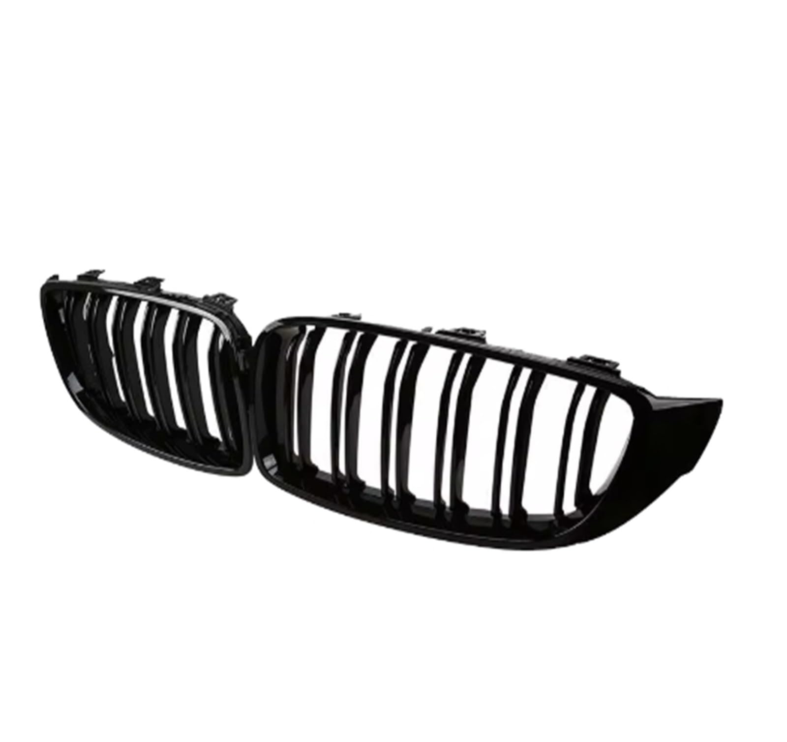 Front Kühlergrille Schwarzer Vorderer Nierengrill-Lamellengrill Für F32 F33 F36 F80 F82 425i 430i 440i 435i 2013 14 15 16 17 2018 Für M4 Style Cabriolet Coupe Auto Kühlergrill(II Type) von HONGYISM