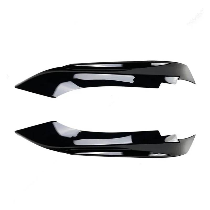 Front Spoiler Lippe 2 Stück Für F32 F33 F36 4 Serie 2014–2020 Für Sport Für Tech (nur Für Sportmodelle) Für MP-Style Frontstoßstangen-Lip-Spoiler-Splitter Auto-Frontspoiler(Carbon Look) von HONGYISM