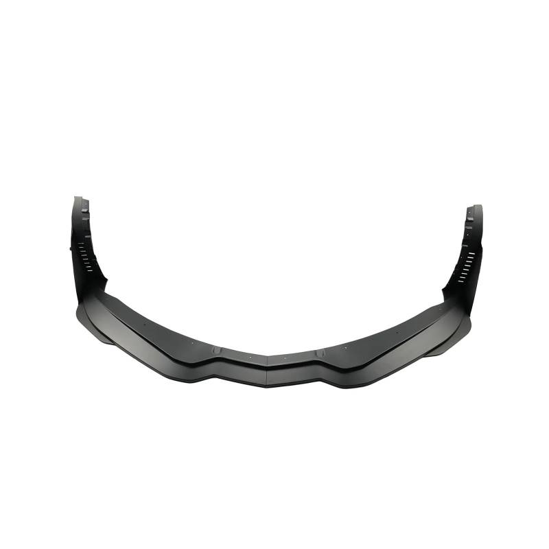 Front Spoiler Lippe 3 Stil Für Chevrolet Für Corvette C7 2014-2019 Auto Vorderen Stoßfänger Lip & Seite Winglets Bühne Spoiler Splitter Carbon Stil Glänzend Schwarz Auto-Frontspoiler(Matt-schwarz) von HONGYISM