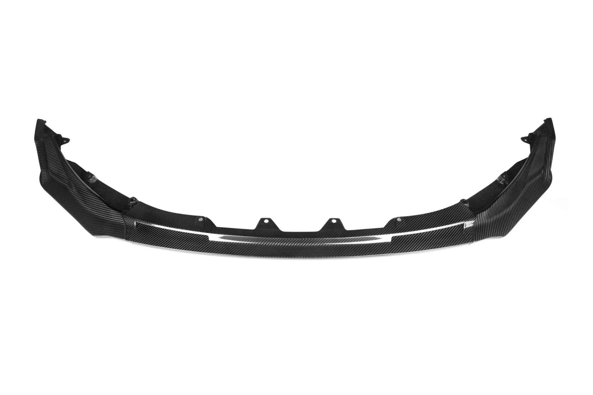 Front Spoiler Lippe 3PCS Für G80 G82 G83 Für M3 Für M4 V Stil Auto Styling Körper Kit Spoiler Ente Lip Schutz Abdeckung Echt Dry Carbon Fiber Front Bumper Lip Splitter Auto-Frontspoiler von HONGYISM