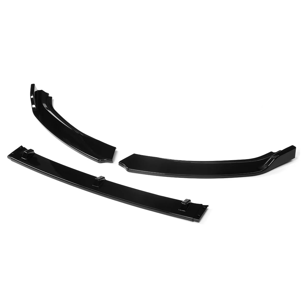 Front Spoiler Lippe 3X Für VW Für Golf MK7 MK 7,5 2014-2017 MK7 MK 7,5 Stoßstange Lip Auto Front Stoßstange Splitter Lip Spoiler Diffusor Schutz Schutz Abdeckung Auto-Frontspoiler von HONGYISM