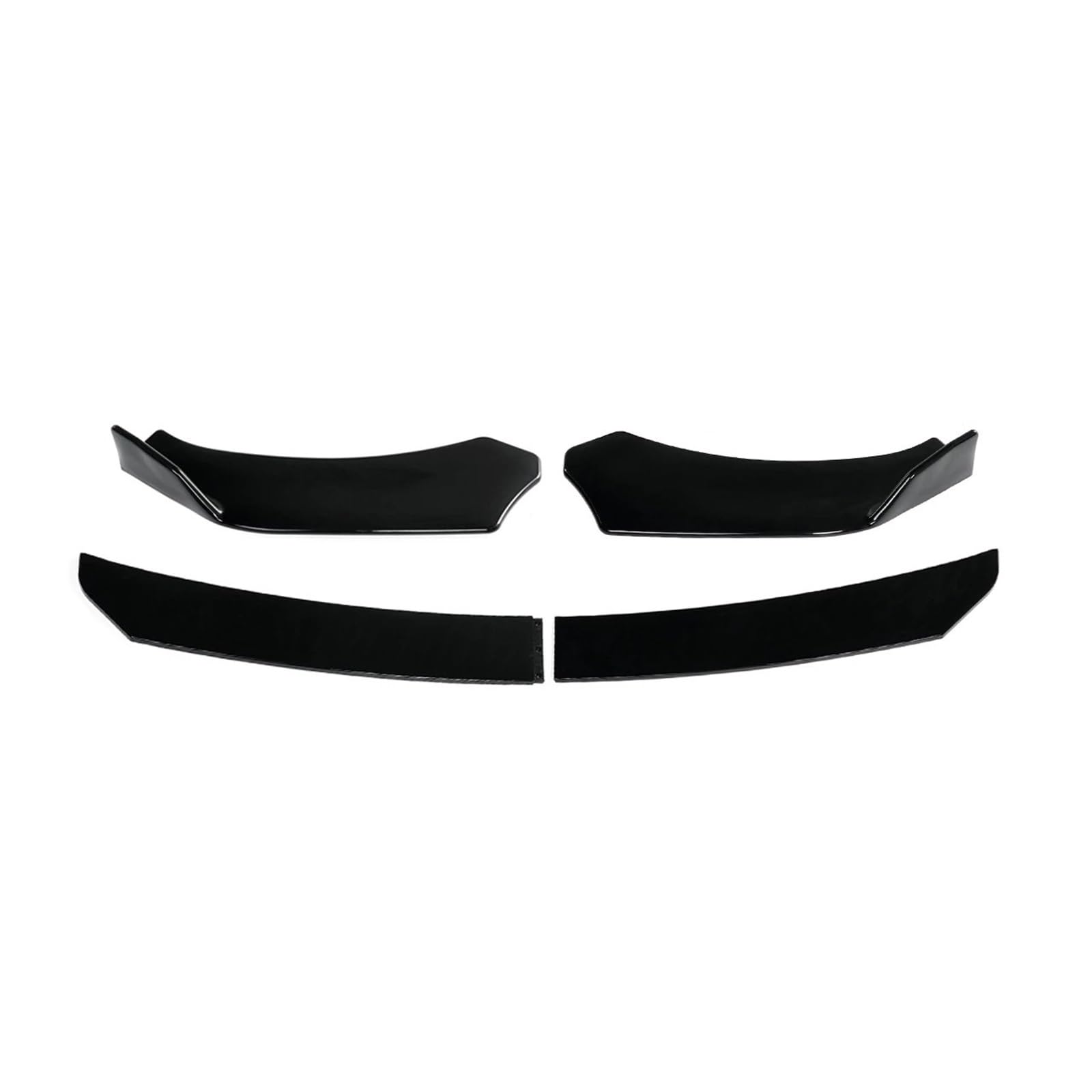 Front Spoiler Lippe 4PCS Universal Für KIA Für SPORTAGE Für Rio Für Optima K5 Für Sorento Für FORTE Auto Front Stoßstange Splitter Lip Auto-Frontspoiler von HONGYISM