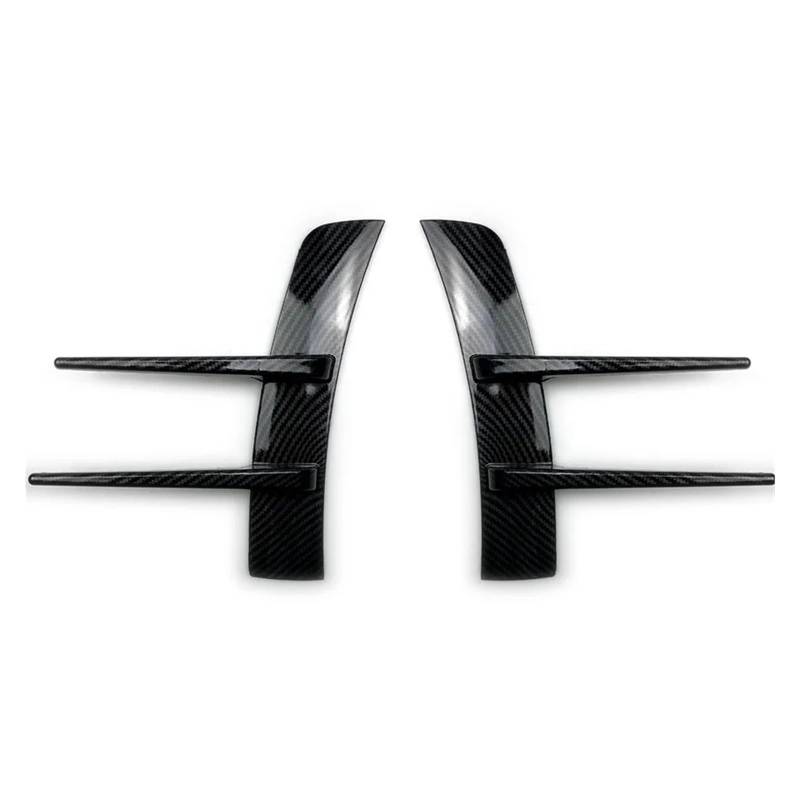 Front Spoiler Lippe Auto Front Canards Schürze Stoßstange Splitter Spoiler Body Kits Für Benz W177 A180 A200 A250 A260 Für AMG A35 2018 2019 2020 2021 2022 Auto-Frontspoiler(Carbon Look 1) von HONGYISM