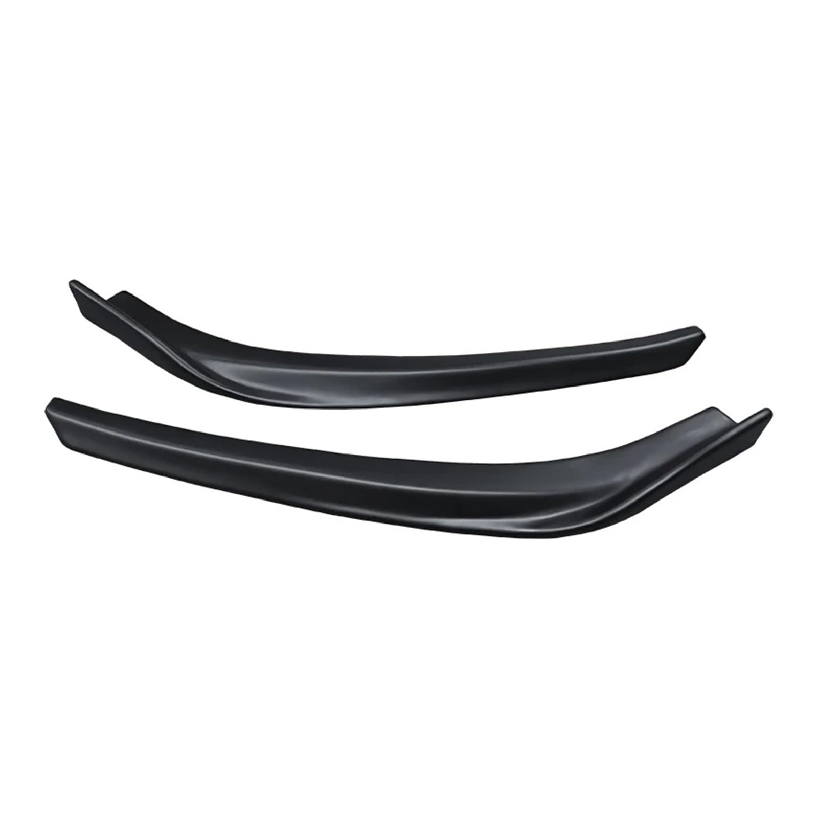 Front Spoiler Lippe Auto-Frontstoßstangen-Lippensplitter-Spoiler-Body-Kit-Zubehör Kohlefaser-Glanz-Kratzschutz Für Peugeot 408 2014 2015 2016 2017 2018 2019 2020 Auto-Frontspoiler(Matt-schwarz) von HONGYISM